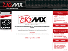 Tablet Screenshot of k2mx.cz